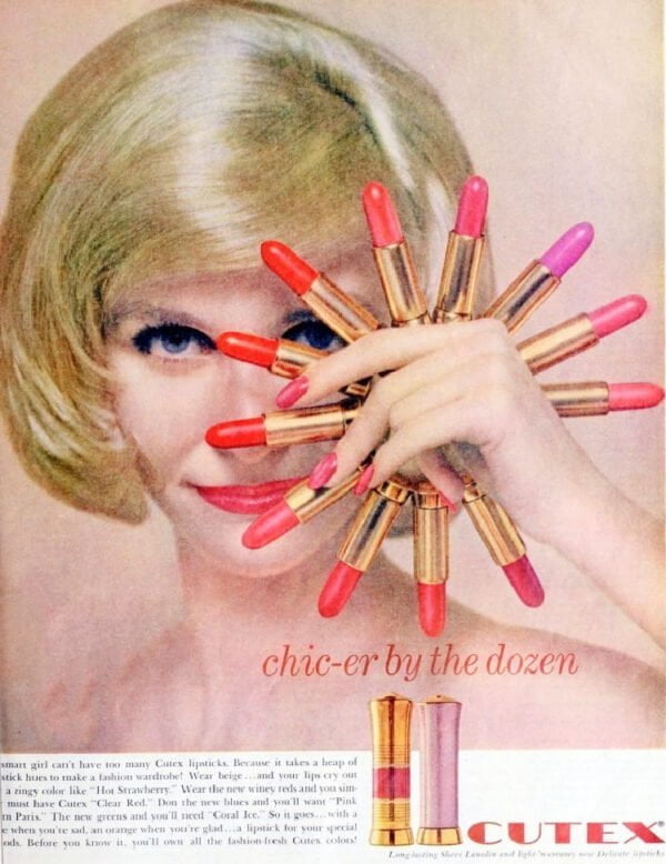 1960s Beauty Revealed: A Journey through Lip Colors and Lipsticks ...